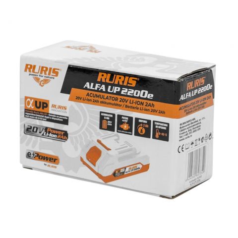 Li-ion Battery<span> RURIS ALFA UP 2200e