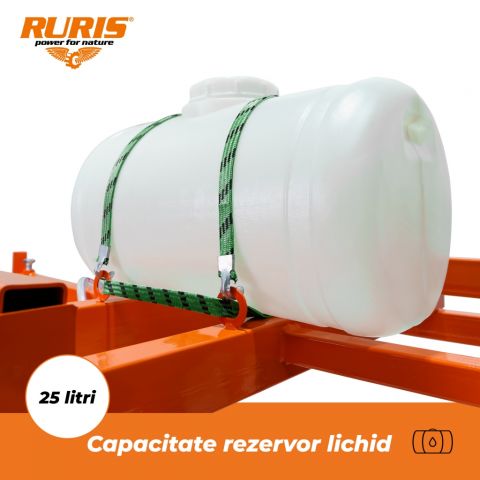 Low ridge mulching machine (with sprayer)<span> RURIS FF25