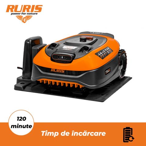 Robot de tuns gazon fără fir perimetral<span> RURIS Sentinel 1500