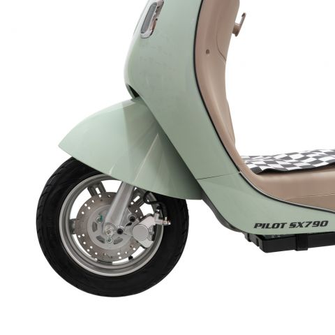 Scuter electric<span> RURIS PILOT SX790 VERDE RETRO