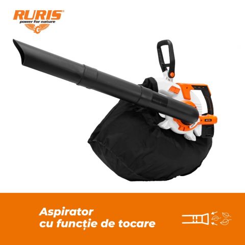 Suflanta/Aspirator pe acumulator<span> RURIS 1244e