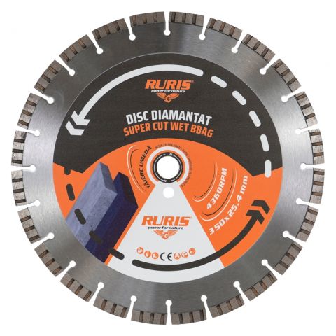 Disk<span> SUPER CUT WET BBAG 350x25.4