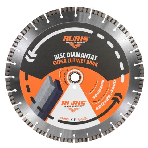 Disk<span> SUPER CUT WET BBAG 400x25.4