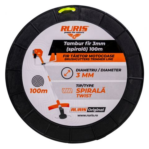 Wire drum 2.4 mm (spiral) 100m<span> 